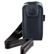 Closed Top Holster with Shoulder Strap for Linea Pro 5 with rugged case front view HOL-LP5-C-W-SHL