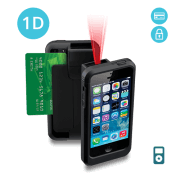 LP5-E-POD5 Linea Pro 5 1D Barcode Scanner for iPod Touch 5 and 6 with Encrypted Magstripe Reader