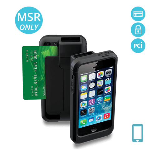 LP5-S-MS-PH5 Linea Pro 5 encrypted magstripe reader for iPhone 5/5s with PCI compliance