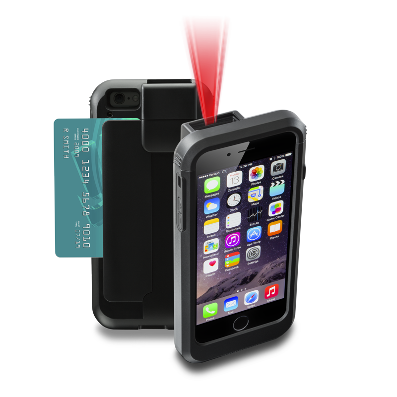 LP6-I2DBTRE-PH6 Linea Pro 6 2D for iPhone 6 and iPhone 6s 2D Encrypted, Bluetooth and RFID