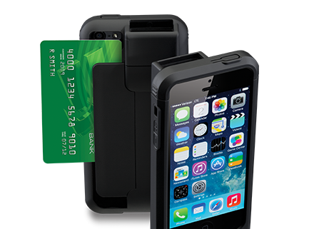 LP5-N2DBT-PH5 Linea Pro 5 2D for iPhone 5, iPhone 5s and iPhone SE Barcode Scanner with Bluetooth front and rear