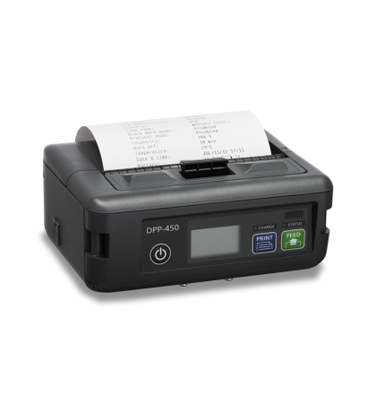 4" Infinite Peripherals mobile thermal printer with Bluetooth - DPP-450BT