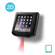 IO-O2D-A-BK Infinea Omni 2D barcode reader for iPad Air wall mountable black colour