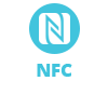 NFC icon including text