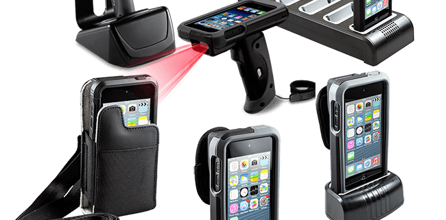 Linea Pro 5 barcode scanners accessories overview